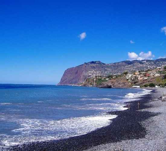 Praia Formosa Beach, Funchal, Madeira Island